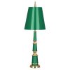 Настольная лампа Robert Abbey Versailles 8" Table Lamp Emerald/Brass