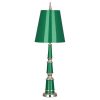 Настольная лампа Robert Abbey Versailles 8" Table Lamp Emerald/Nickel