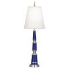 Настольная лампа Robert Abbey Versailles 8" Table Lamp Navy/Nickel