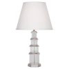Настольная лампа Robert Abbey Williamsburg Ming Table Lamp Silver
