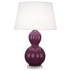 Настольная лампа Robert Abbey Williamsburg Randolph Table Lamp Deep Mauve