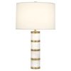 Настольная лампа Robert Abbey Wyatt 17" Table Lamp Alabaster