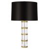 Настольная лампа Robert Abbey Wyatt 17" Table Lamp Crystal