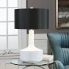 Настольная лампа UTTERMOST Drenova Modern White Table Lamp