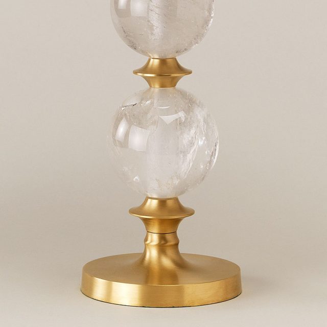 Настольная лампа VAUGHAN Lutry Rock Crystal Ball Lamp