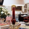 Настольная лампа VAUGHAN William IV Glass Column