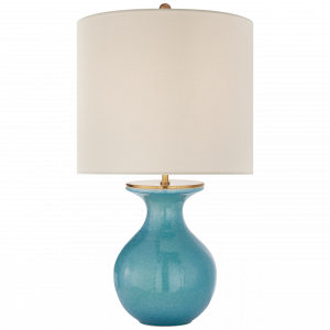 Настольная лампа Visual Comfort Albie Small Table Lamp Turquoise
