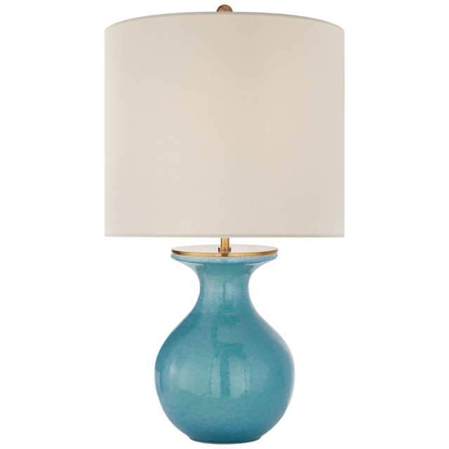 Настольная лампа Visual Comfort Albie Small Table Lamp Turquoise
