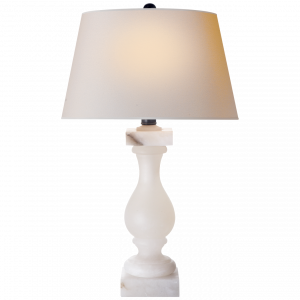 Настольная лампа Visual Comfort Balustrade Table Lamp Alebaster