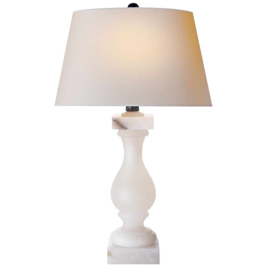 Настольная лампа Visual Comfort Balustrade Table Lamp Alebaster