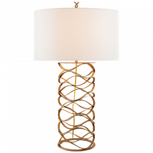 Настольная лампа Visual Comfort Bracelet Table Lamp Gilded Iron