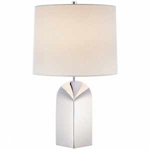 Настольная лампа Visual Comfort Bronson Table Lamp Polished Nickel