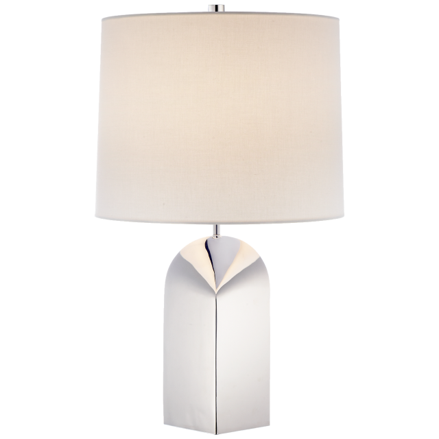 Настольная лампа Visual Comfort Bronson Table Lamp Polished Nickel