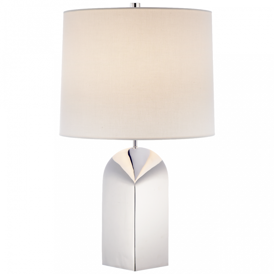 Настольная лампа Visual Comfort Bronson Table Lamp Polished Nickel