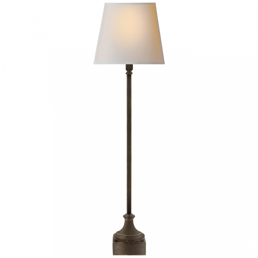 Настольная лампа Visual Comfort Cawdor Buffet Table Lamp Aged Iron