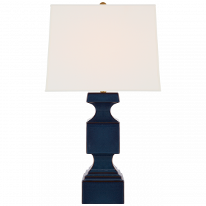 Настольная лампа Visual Comfort Finley Large Balustrade Table Lamp Blue Brown