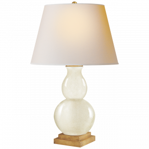 Настольная лампа Visual Comfort Gourd Form Small Table Lamp Tea Stain