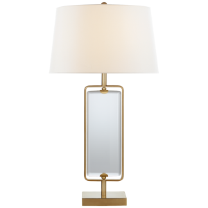 Настольная лампа Visual Comfort Henri Large Framed Table Lamp Antique Brass