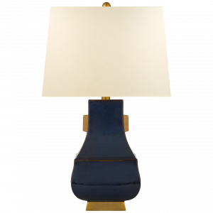 Настольная лампа Visual Comfort Kang Jug Large Table Lamp Blue Brown