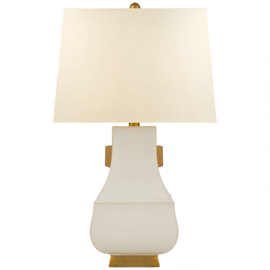 Настольная лампа Visual Comfort Kang Jug Large Table Lamp Ivory