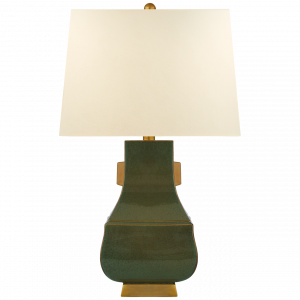 Настольная лампа Visual Comfort Kang Jug Large Table Lamp Oslo Green