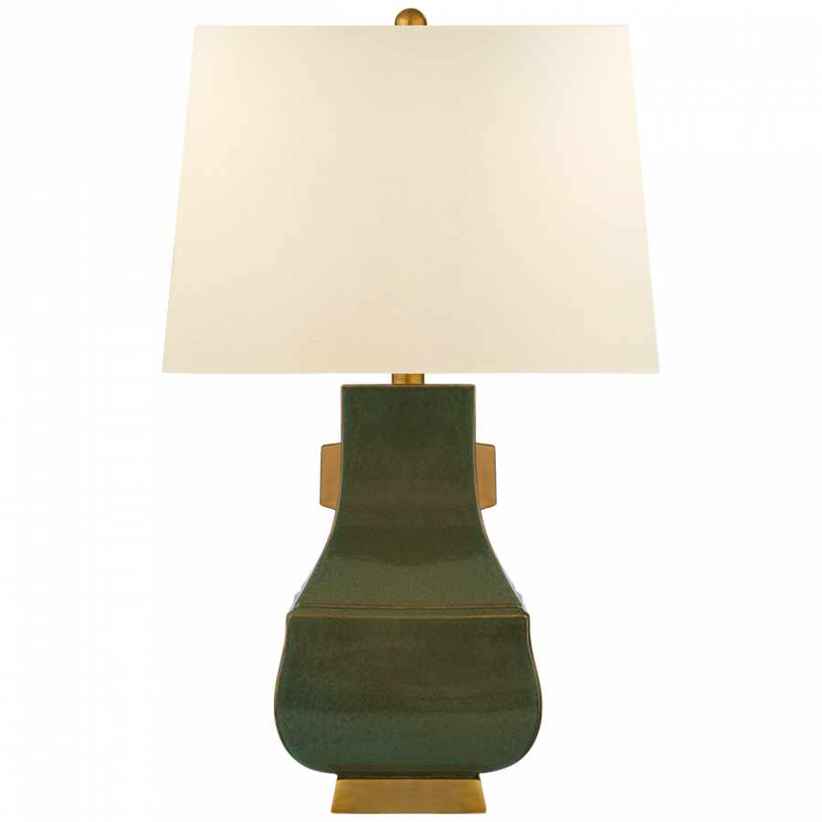 Настольная лампа Visual Comfort Kang Jug Large Table Lamp Oslo Green