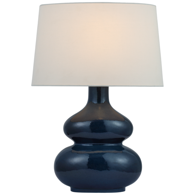 Настольная лампа Visual Comfort Lismore Medium Table Lamp Mixed Blue Brown