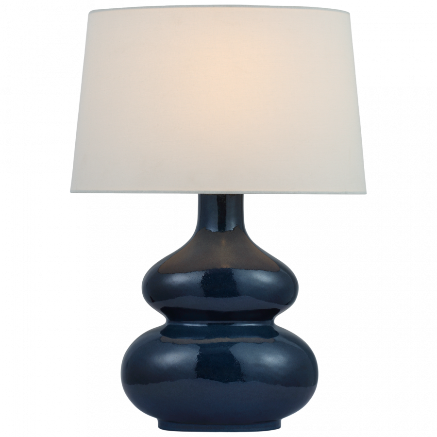 Настольная лампа Visual Comfort Lismore Medium Table Lamp Mixed Blue Brown