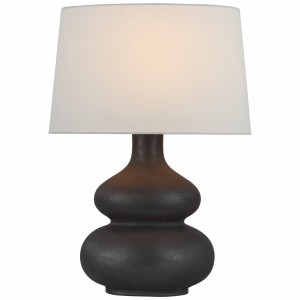 Настольная лампа Visual Comfort Lismore Medium Table Lamp Stained Black Metallic