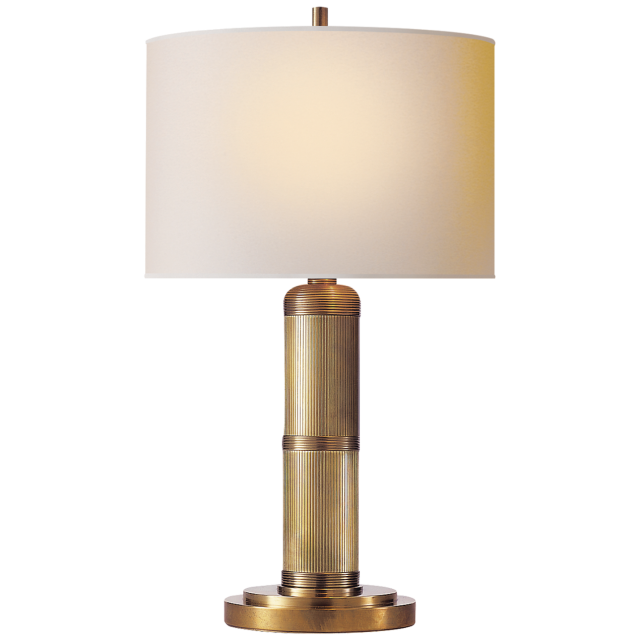 Настольная лампа Visual Comfort Longacre Small Table Lamp Antique Brass