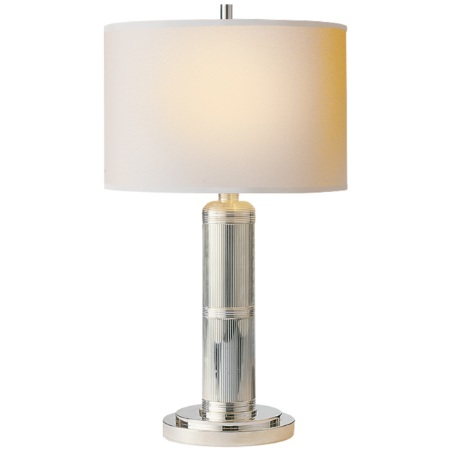 Настольная лампа Visual Comfort Longacre Small Table Lamp Polished Nickel