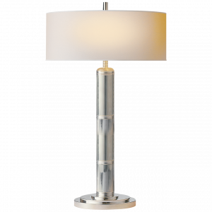 Настольная лампа Visual Comfort Longacre Tall Table Lamp Polished Nickel