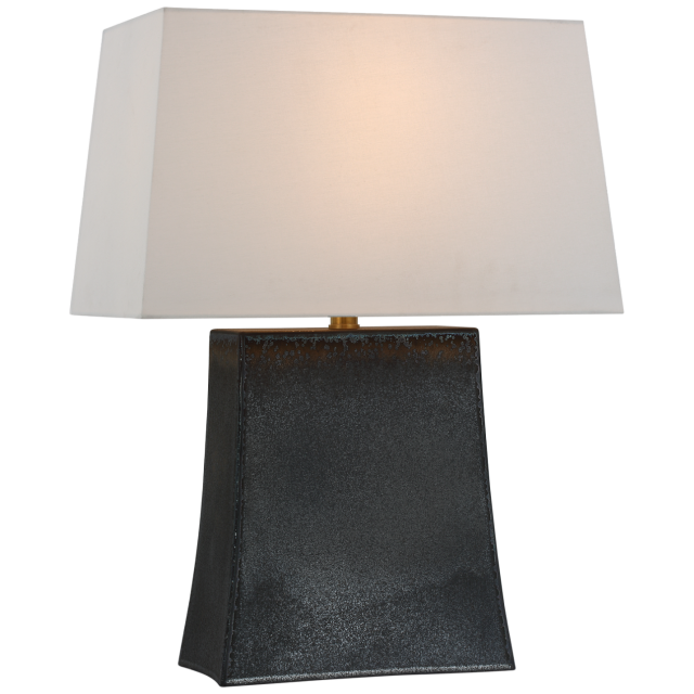 Настольная лампа Visual Comfort Lucera Medium Table Lamp Stained Black Metallic