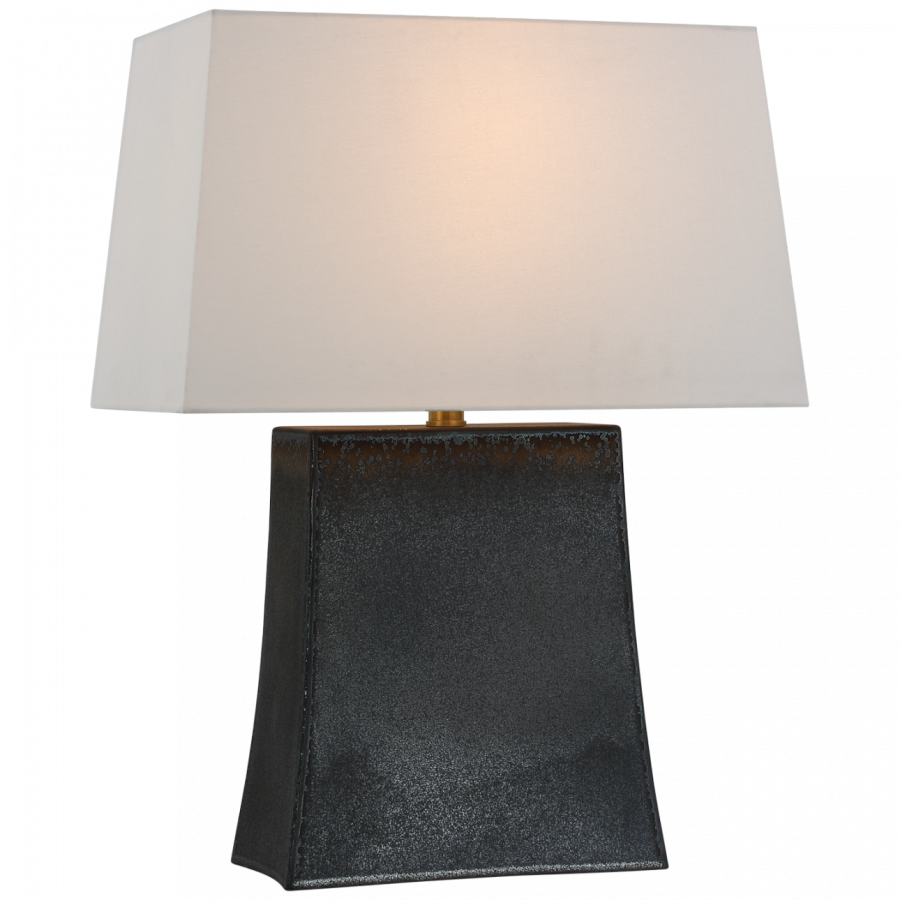 Настольная лампа Visual Comfort Lucera Medium Table Lamp Stained Black Metallic