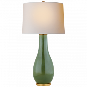 Настольная лампа Visual Comfort Orson Balustrade Form Table Lamp Shellish Kiwi