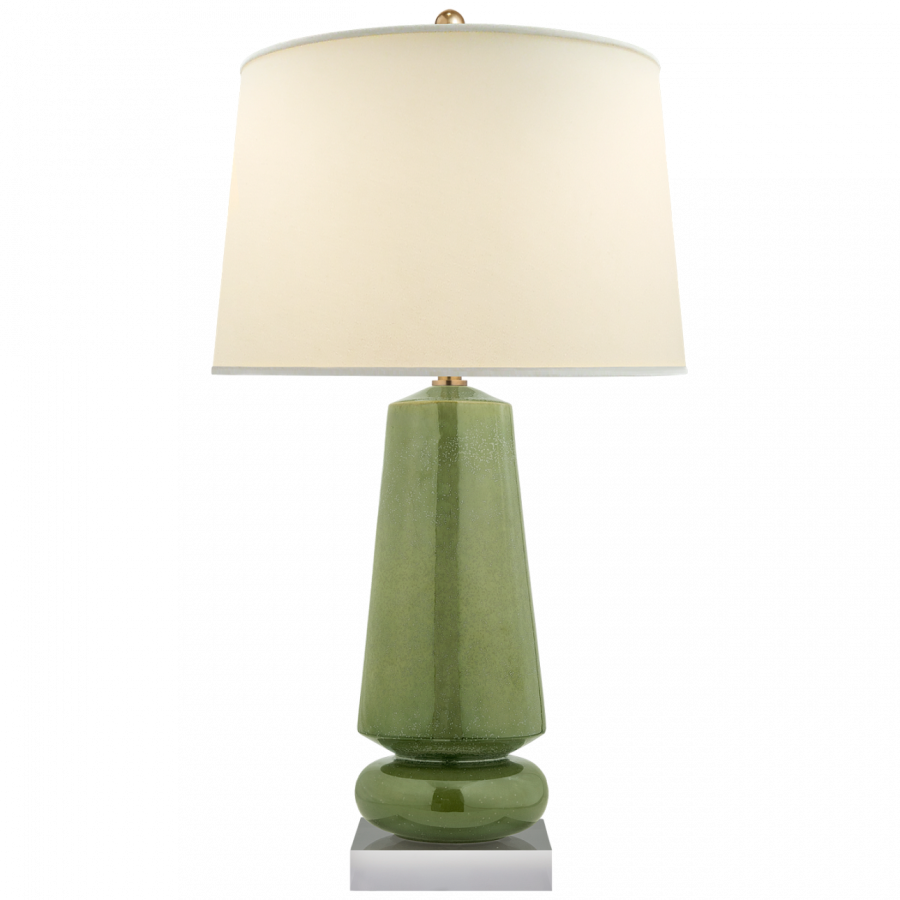 Настольная лампа Visual Comfort Parisienne Medium Table Lamp Shellish Kiwi