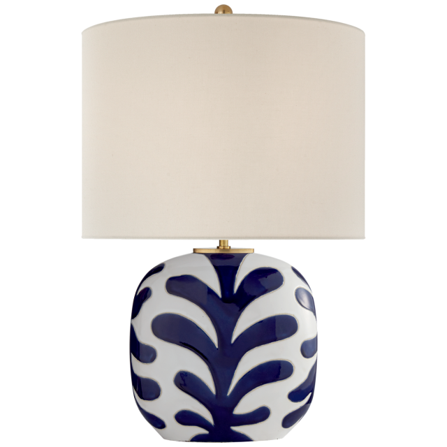 Настольная лампа Visual Comfort Parkwood Table Lamp Cobalt