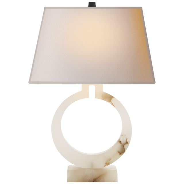 Настольная лампа Visual Comfort Ring Form Large Table Lamp Alebaster