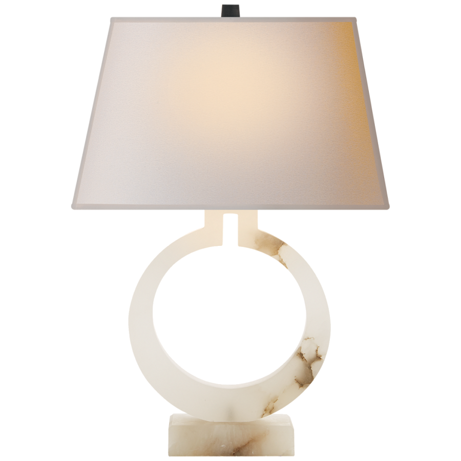 Настольная лампа Visual Comfort Ring Form Large Table Lamp Alebaster