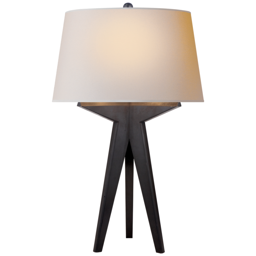 Настольная лампа Visual Comfort Russell Modern Tripod Table Lamp Aged Iron