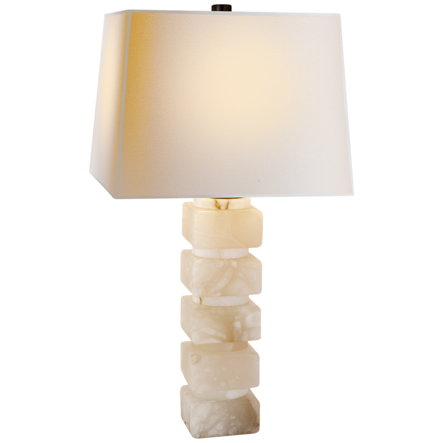 Настольная лампа Visual Comfort Square Chunky Stacked Table Lamp