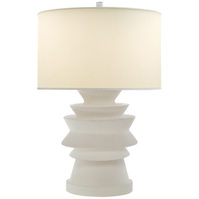 Настольная лампа Visual Comfort Stacked Disk Table Lamp White