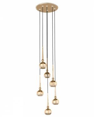 Подвесная люстра Castro Lighting CRYSTALINE SUSPENSION 9530.6