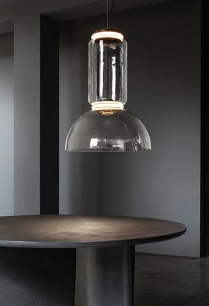 Подвесная люстра FLOS Noctambule Cylinder and Bowl Suspension F0263000