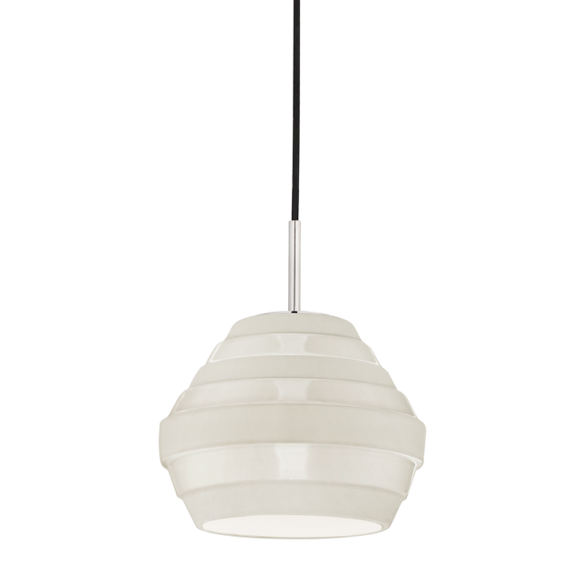 Подвесная люстра Hudson Valley Lighting Calverton 1383-PN/WH