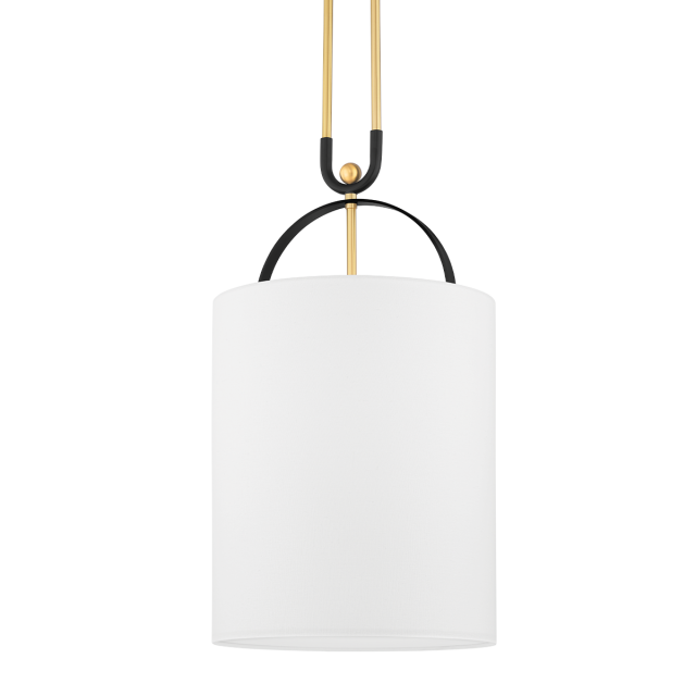 Подвесная люстра Hudson Valley Lighting Campbell Hall 2034-AGB/BBR