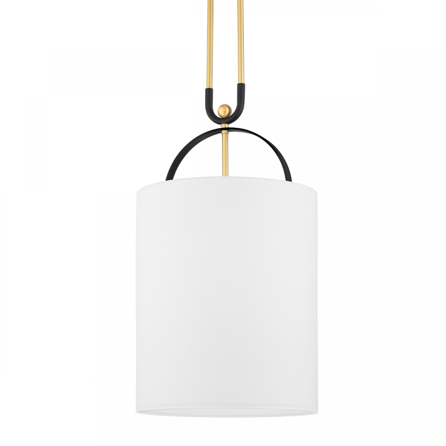 Подвесная люстра Hudson Valley Lighting Campbell Hall 2034-AGB/BBR