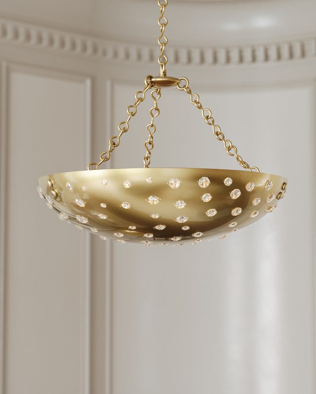 Подвесная люстра Hudson Valley Lighting Dalton 4618-AGB