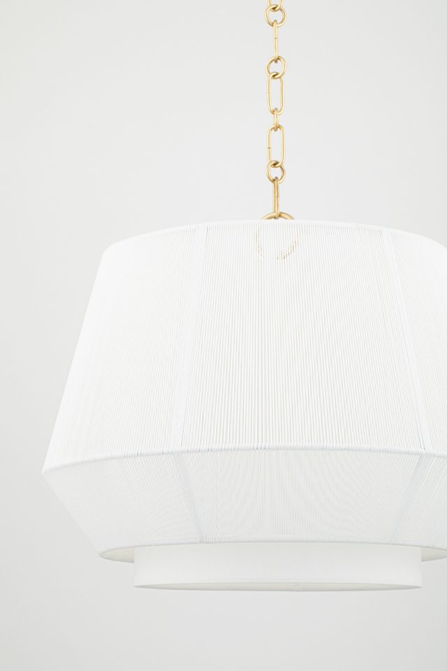 Подвесная люстра Hudson Valley Lighting Debi BKO501-AGB