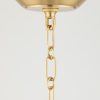 Подвесная люстра Hudson Valley Lighting Debi BKO501-AGB